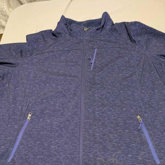 FREE COUNTRY Weather Proof Blue Full Zip Womens 3X Fleece Lined Jacket. - Picture 4 of 12